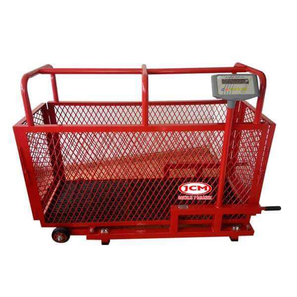 Bascula Ganadera Con Corral Full Electrónica