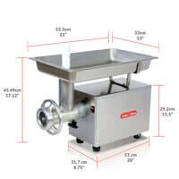 Molino de carne industrial